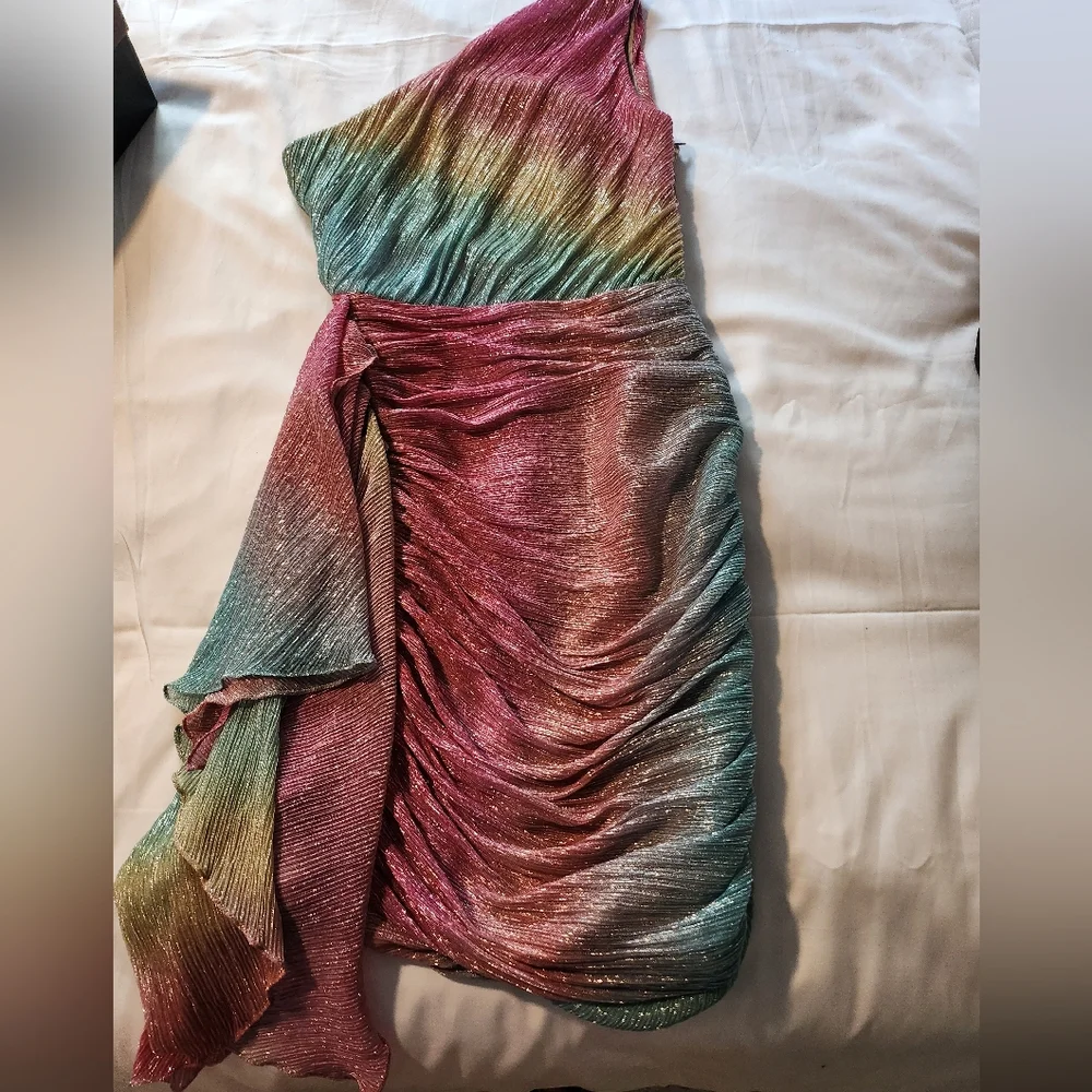 Patbo Prism Lurex Mini Dress - Picture 12 of 15